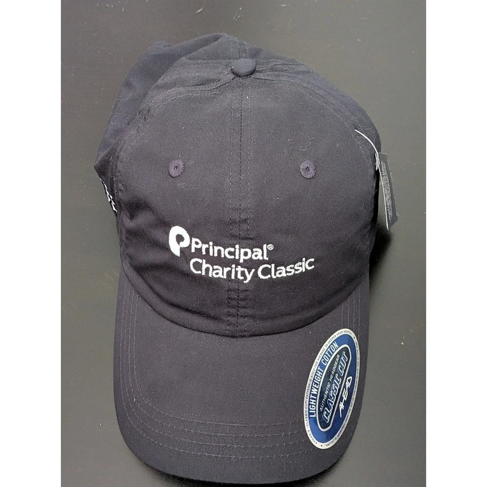 Principal‎ Charity Classic Hat Golf Hat Navy Blue Strapback OSFM AHEAD NWT
